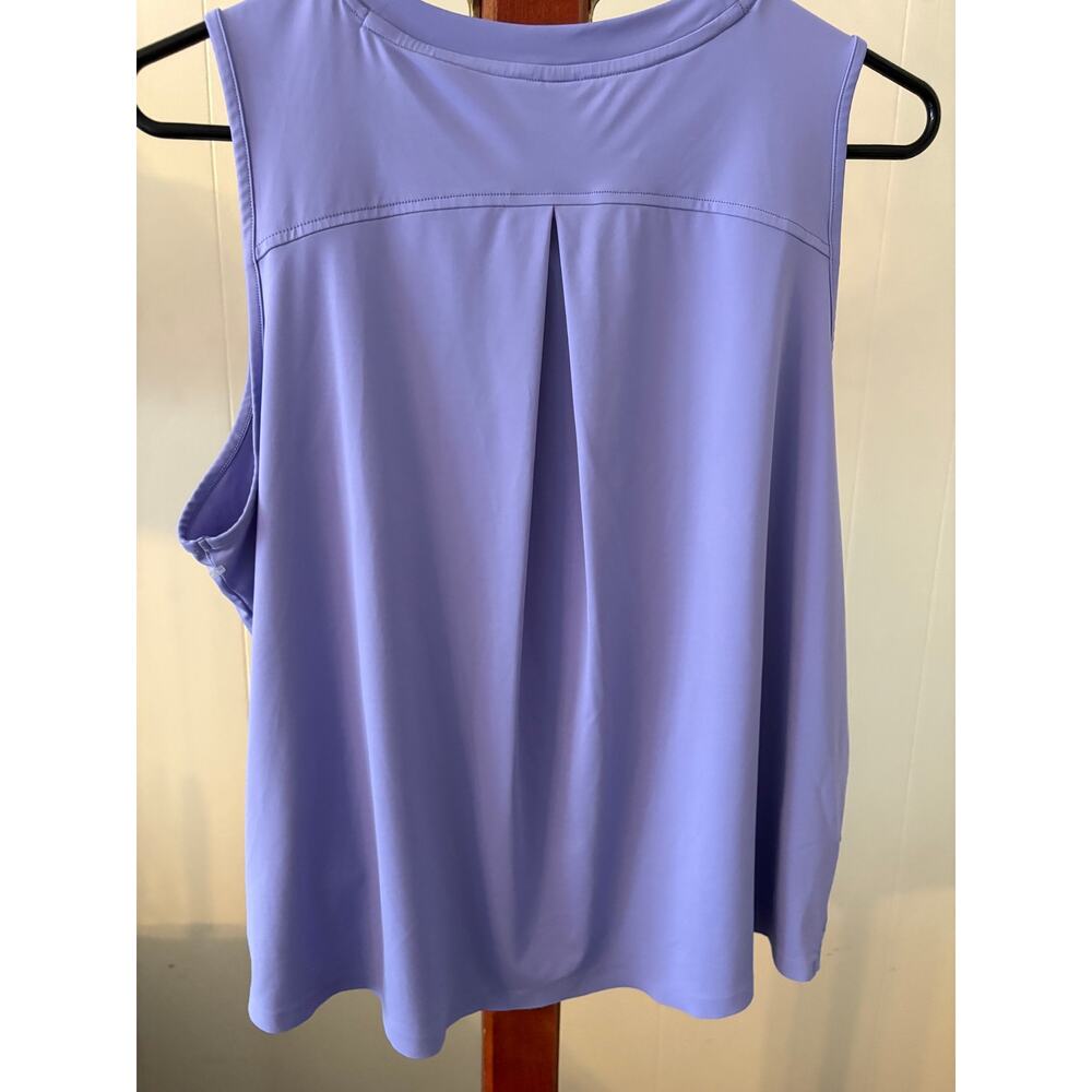 Purple Spanx Athletic Tank Sz Large - Picture 2 of 4